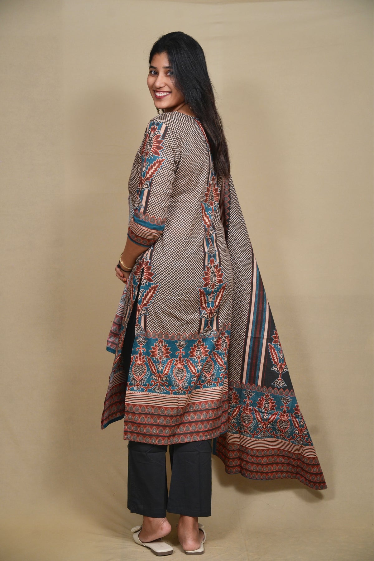 Digital printed cotton 3pc set