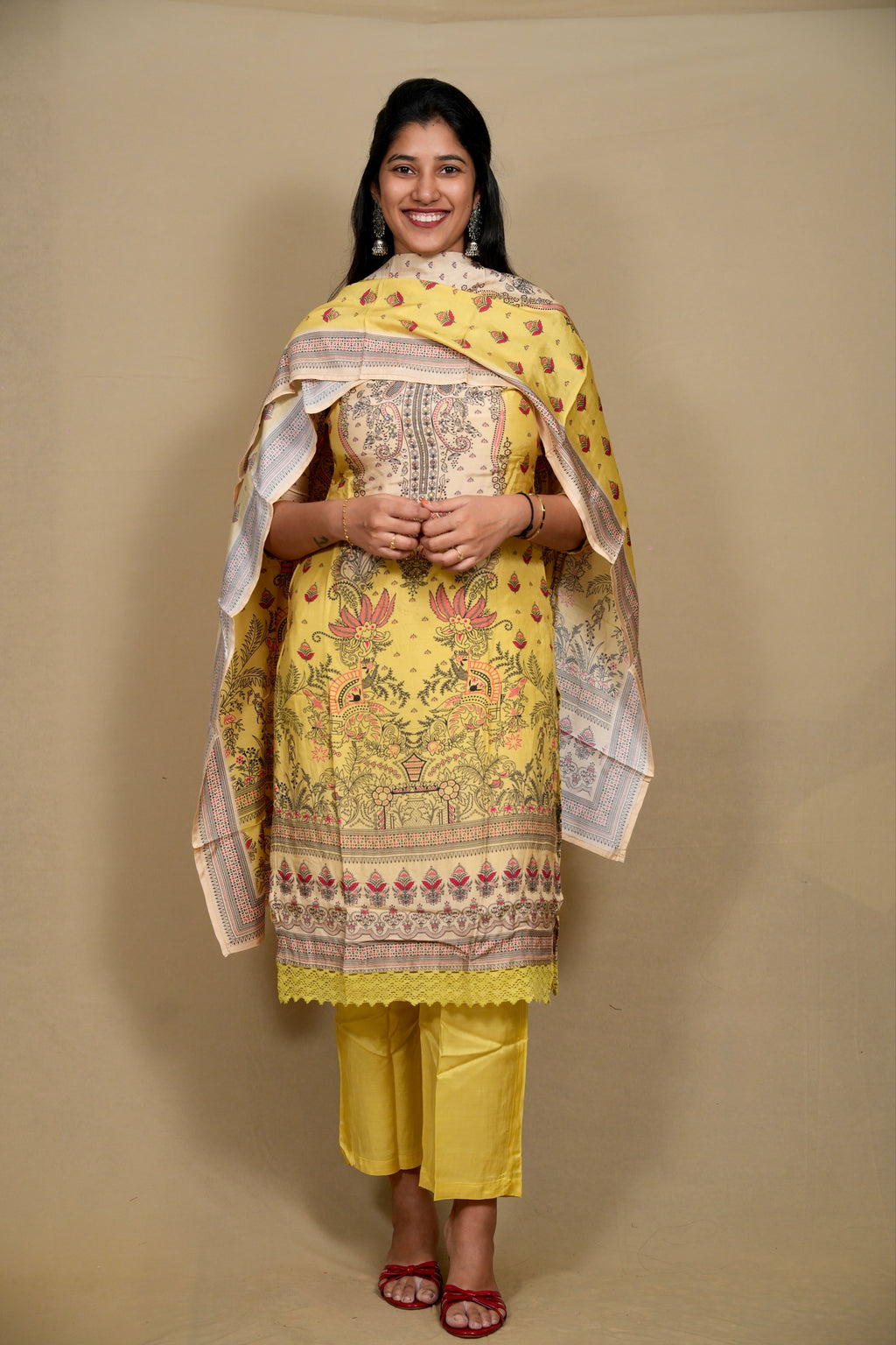 Cotton silk 3pc set