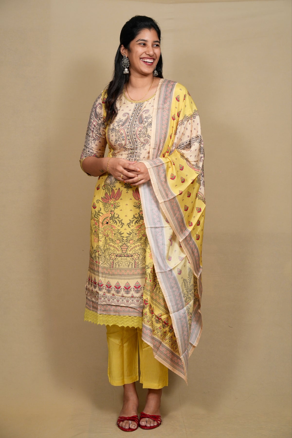 Cotton silk 3pc set