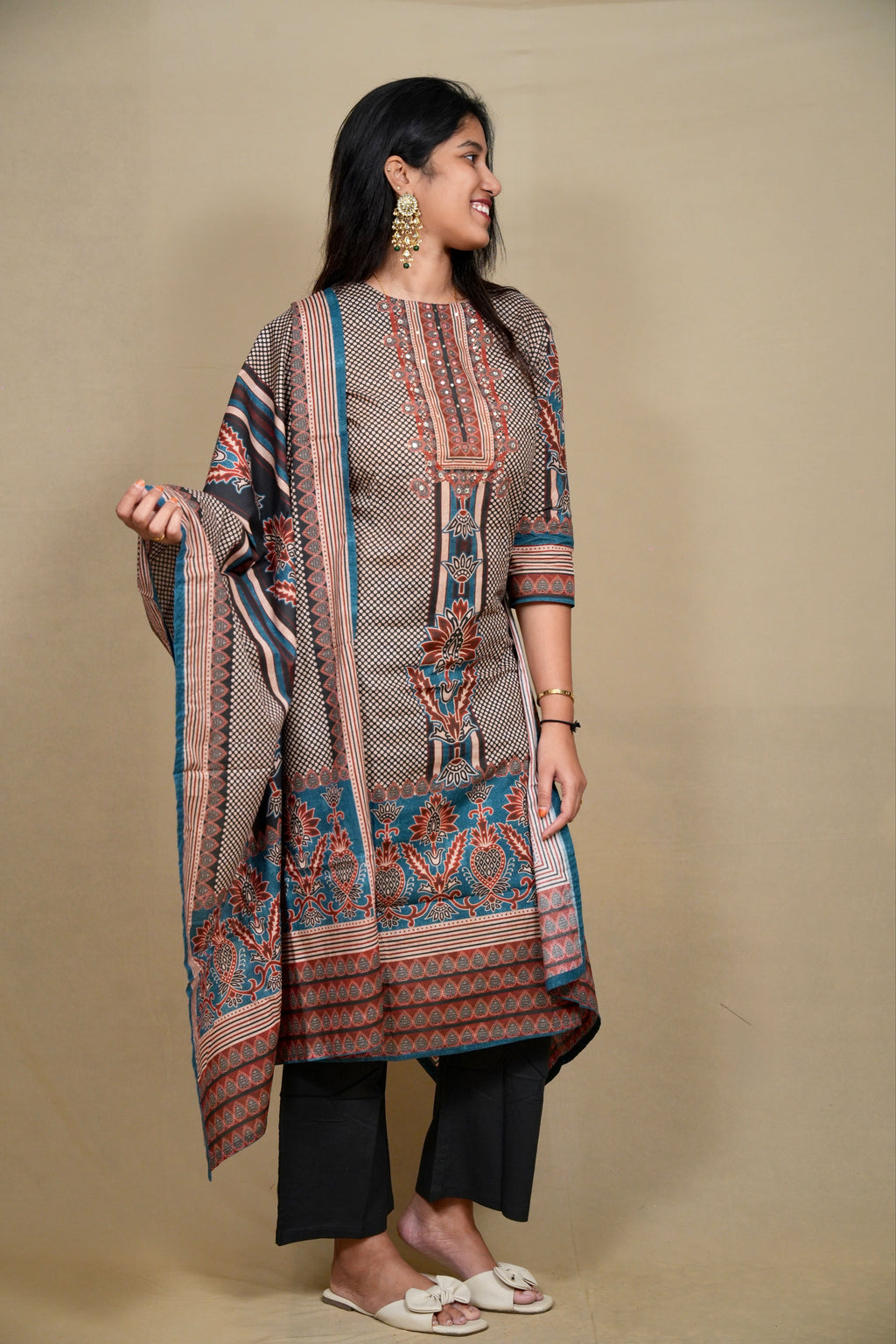 Digital printed cotton 3pc set