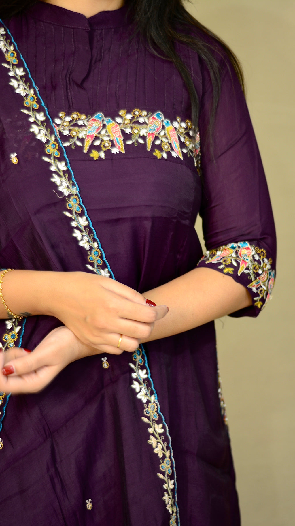 Mul Chanderi 3PC set