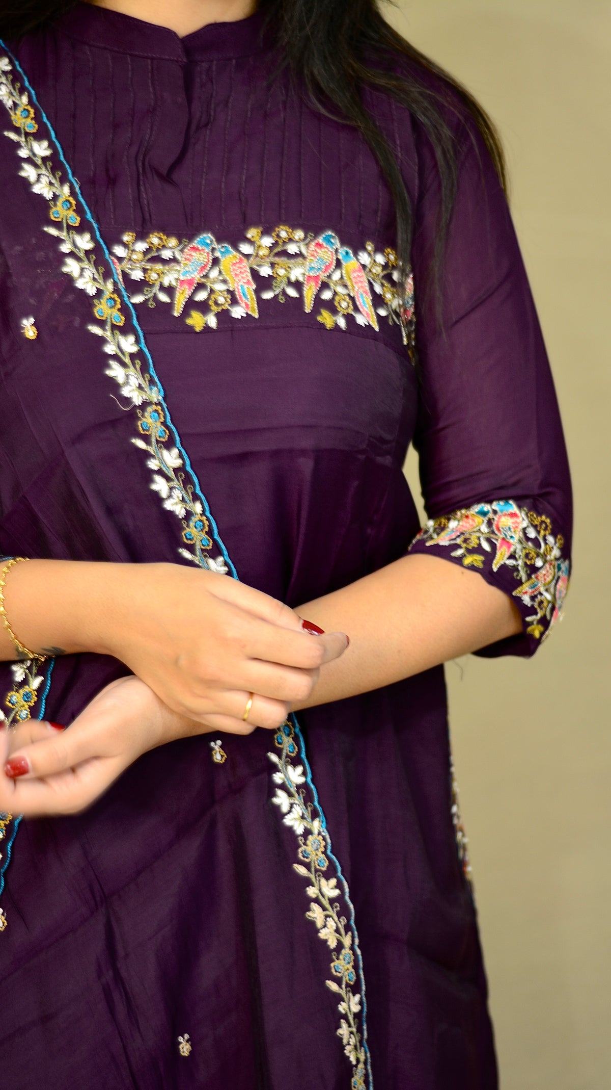 Mul Chanderi 3PC set