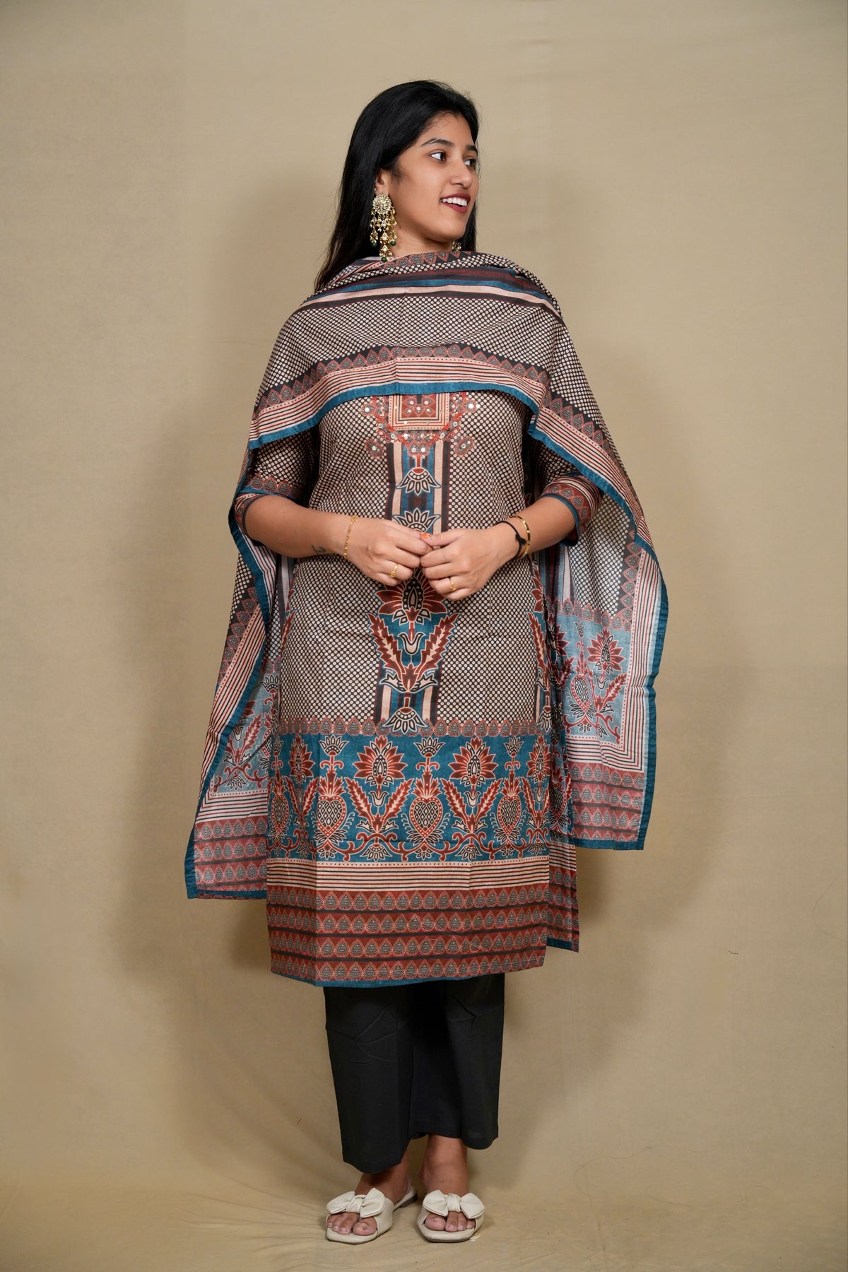 Digital printed cotton 3pc set