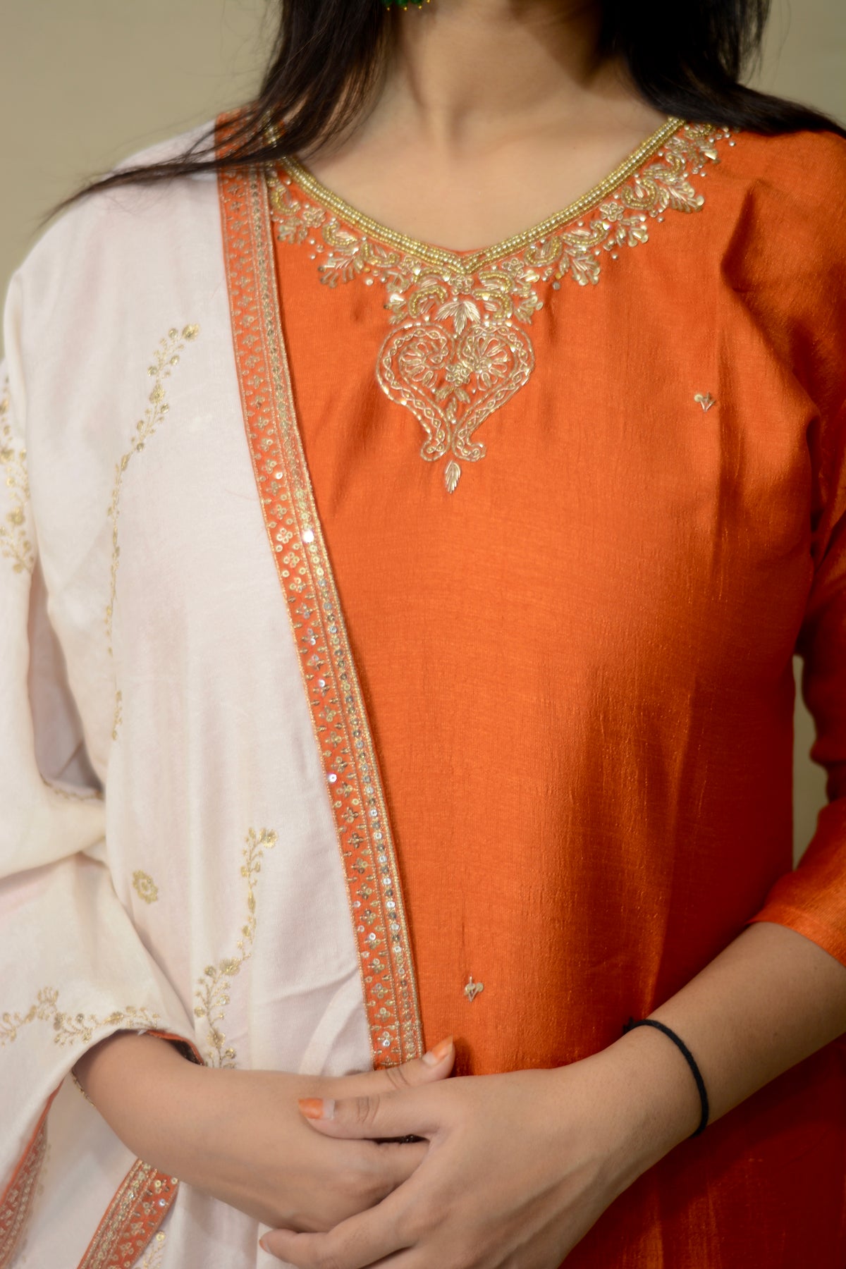 Festive orange 3PC set