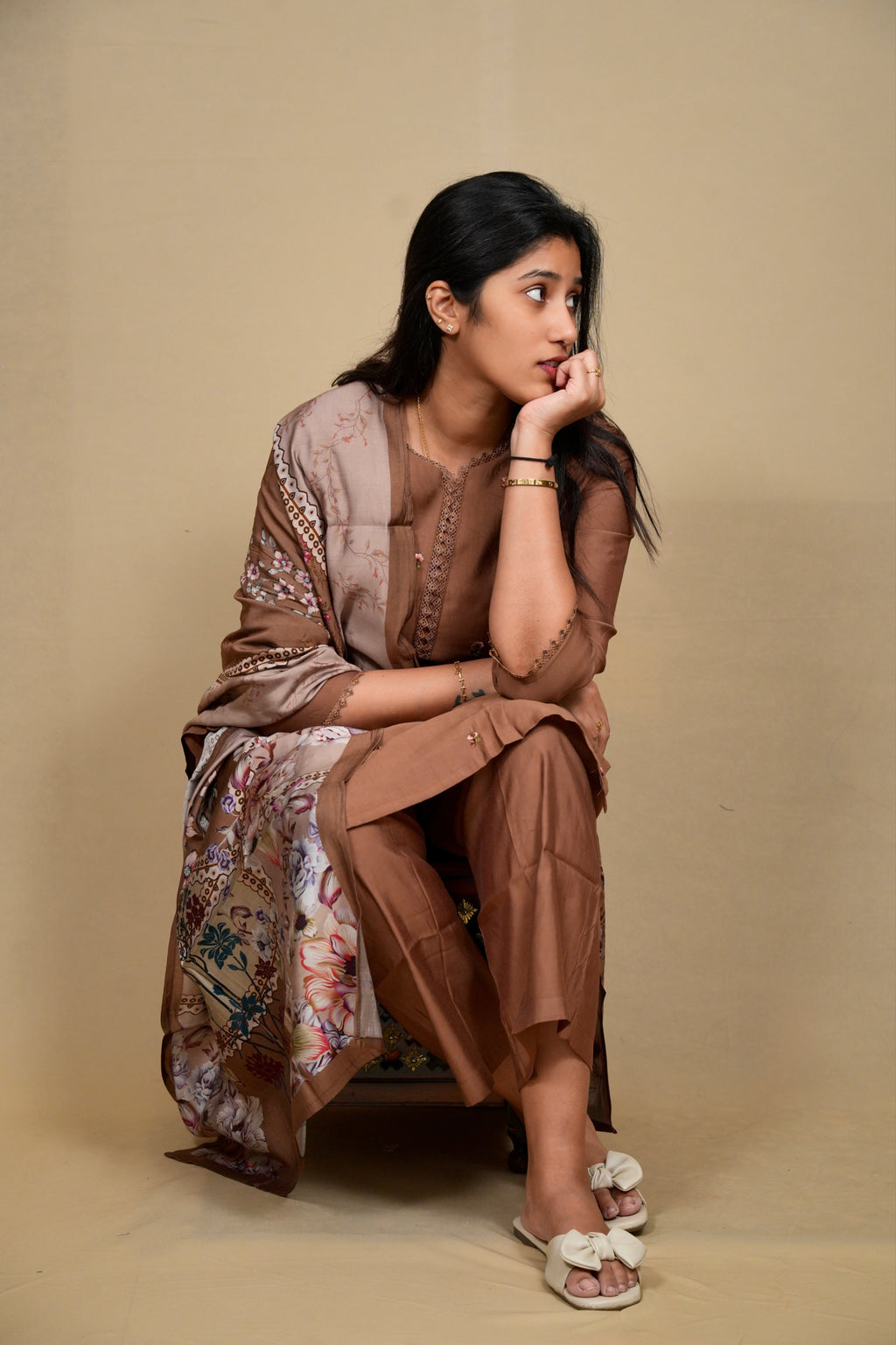 Cotton silk 3pc set
