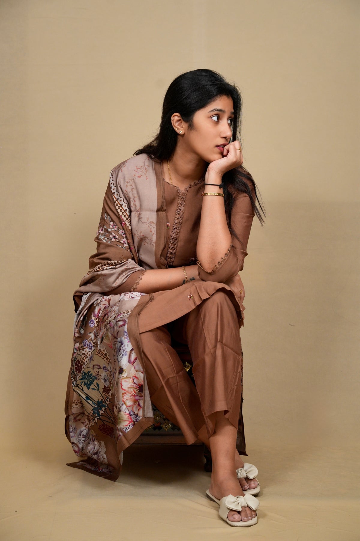 Cotton silk 3pc set