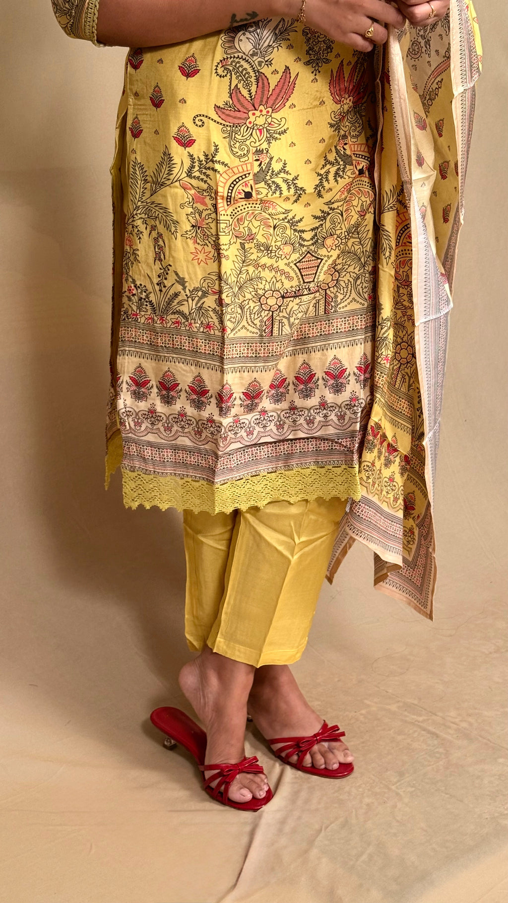 Cotton silk 3pc set