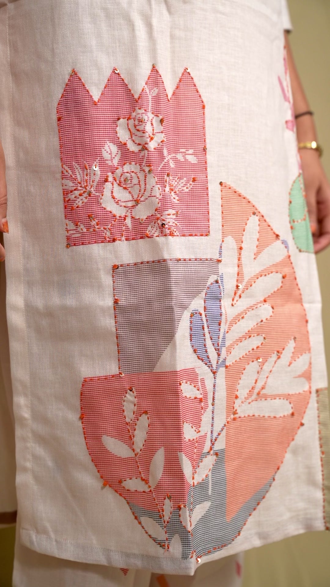 Linen blend 3pc set